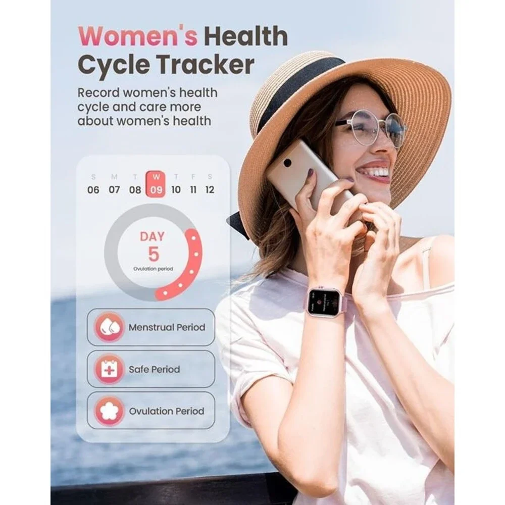 Smart Watch for Women and Men - Rose